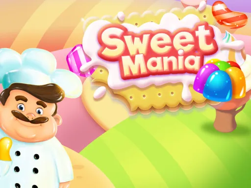 Sweet Mania Candy Puzzle Adventure