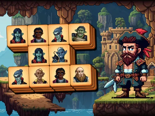 Pirates Mahjong Tile Match Adventure