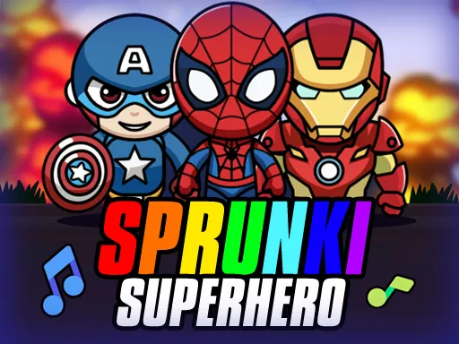 Sprunki SuperHero Music Game