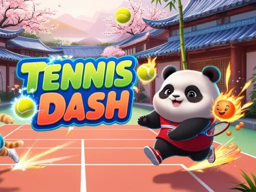 Tennis Dash: Quick Cat Rally