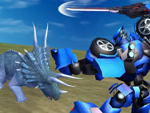 Jurassic Mech Dinosaur Showdown