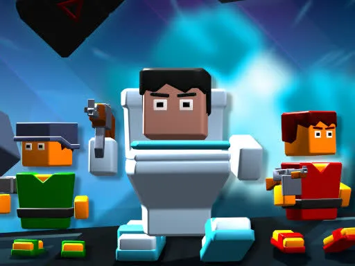 Skibidi Online Multiplayer Shooter Battles